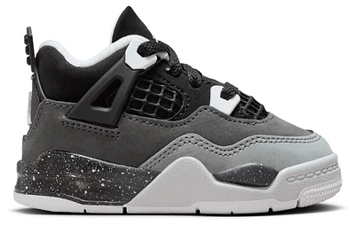 Jordan Boys Retro 4 Remastered - Boys' Toddler Shoes Black/White