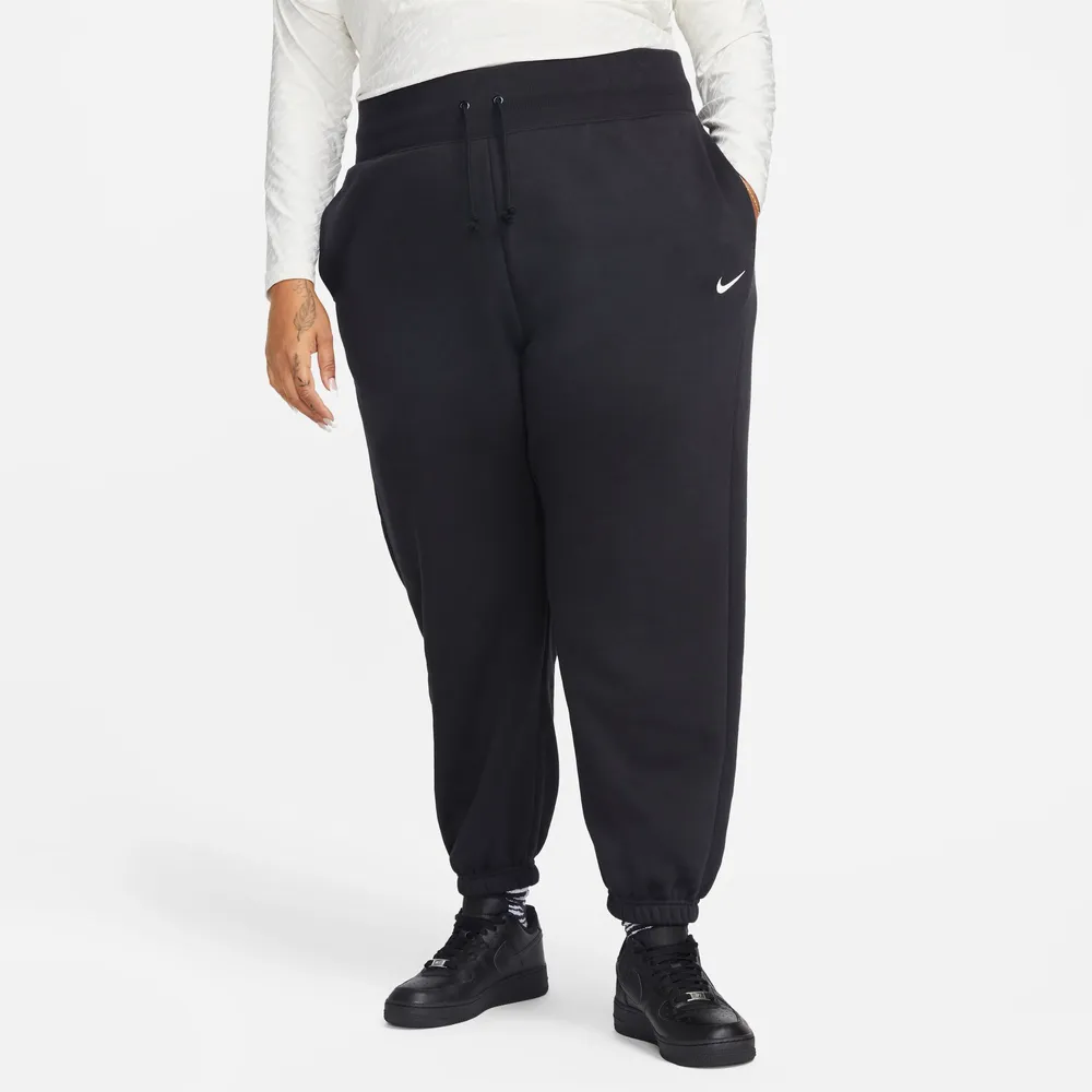 Nike Womens Plus Style Fleece High Rise Pants