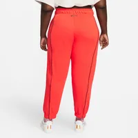 Nike Womens Nike Plus Size Air Fleece Mid Rise Joggers - Womens Light Crimson