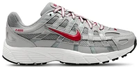 Nike Boys P-6000 - Boys' Grade School Shoes Metallic Silver/Gym Red