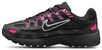 Nike Girls P-6000 - Girls' Grade School Shoes Pink Blast/Metallic Silver/Black