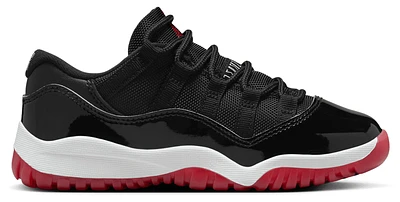 Jordan Boys Retro 11 Low - Boys' Preschool Shoes Black/White/Varsity Red