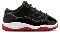 Jordan Boys Retro 11 Low - Boys' Toddler Basketball Shoes Black/Varsity Red