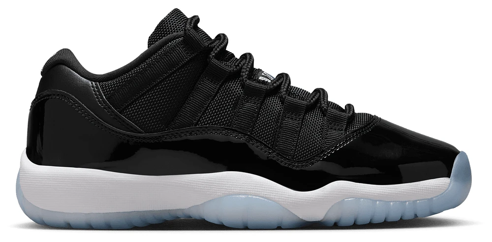 Jordan Boys AJ Retro 11 Low - Boys' Grade School Basketball Shoes Black/White/Royal