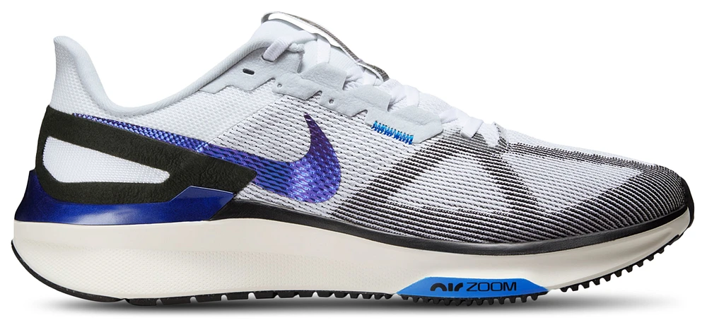 Nike Mens Air Zoom Structure 25 RH - Shoes White/Photo Blue/Black