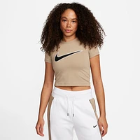 Nike Womens NSW Baby T-Shirt - Khaki/Khaki
