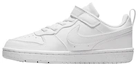 Nike Boys Nike Court Borough Low Recraft - Boys' Preschool Basketball Shoes White/White Size 03.0