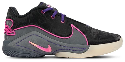 Nike Boys LeBron James XXII - Boys' Grade School Shoes Black/Laser Fuchsia/Grey