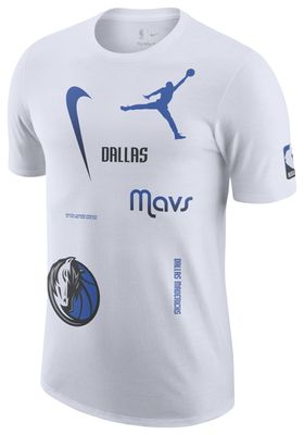 Nike Mavericks Statement All Over Print T-Shirt - Men's