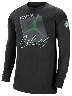 Nike Celtics Courtside Statement L/S T-Shirt - Men's
