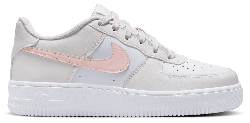 Nike Girls Air Force 1 - Girls' Grade School Shoes Pink/Tan