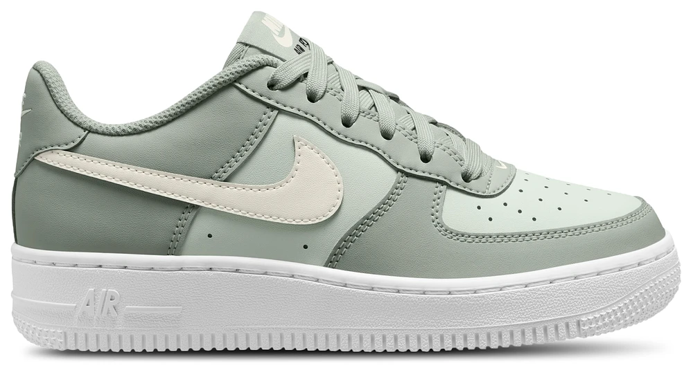 Nike Boys Air Force 1 Low - Boys' Grade School Basketball Shoes Silver/Sail