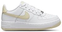 Nike Boys Air Force 1 Low - Boys' Grade School Basketball Shoes Light Khaki/White