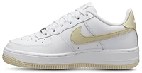 Nike Boys Air Force 1 Low - Boys' Grade School Basketball Shoes Light Khaki/White