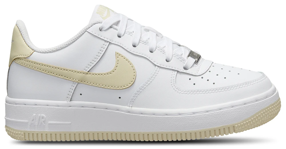 Nike Boys Air Force 1 Low - Boys' Grade School Basketball Shoes Light Khaki/White