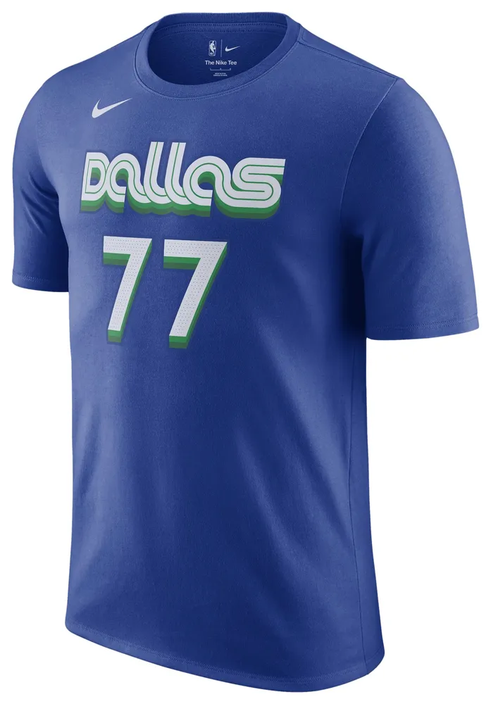 Nike Mavericks City Edition Name & Number T-Shirt - Men's