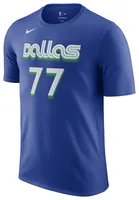 Nike Mavericks City Edition Name & Number T-Shirt - Men's