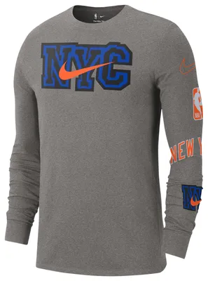 Nike Knicks Longsleeve T-Shirt - Men's