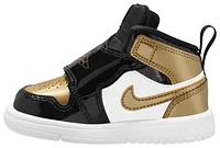 Jordan Boys Jordan Sky Jordan 1 - Boys' Toddler Shoes Black/Gold/White Size 04.0