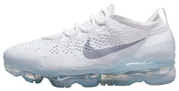 Nike Womens Nike Air Vapormax 2023 FK - Womens Running Shoes White/Pure Platinum/Metallic Silver Size 06.0