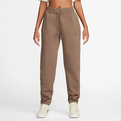 Jordan Womens Jordan Flight Fleece Pants 24 - Womens Brown/Brown Size XS