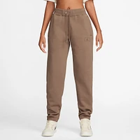 Jordan Womens Flight Fleece Pants 24 - Brown/Brown