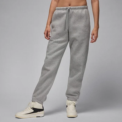 Jordan Womens Brooklyn Fleece Pants - Dk Gray Heather