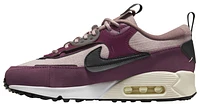 Nike Womens Nike Air Max 90 Futura - Womens Running Shoes Diffused Taupe/Black/Plum Eclipse Size 06.5