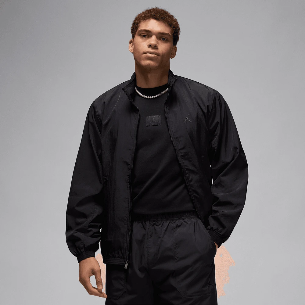 Jordan Mens Essential HBR Wind Jacket - Black/Anthracite