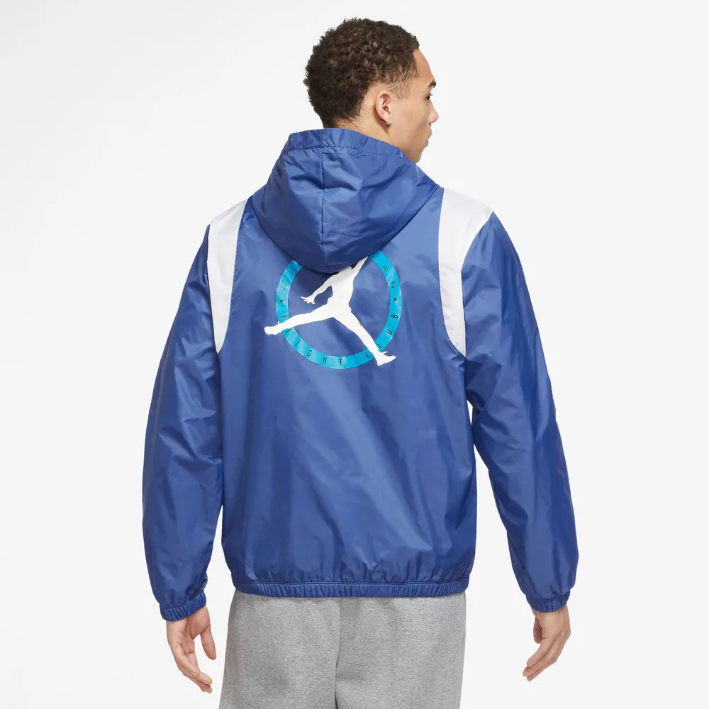 Jordan Mens Flight MVP HBR Hooded Woven Jacket