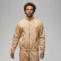 Jordan Mens Statement Warm-Up Jacket - Beige/Beige