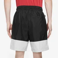 Jordan Mens Jordan Essential Woven Shorts - Mens Black/Red/White Size S