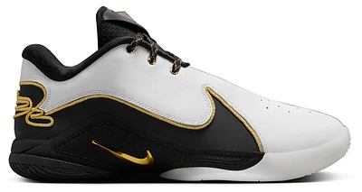 Nike Mens LeBron XXII Mr Mogul - Basketball Shoes White/Metallic Gold/Black