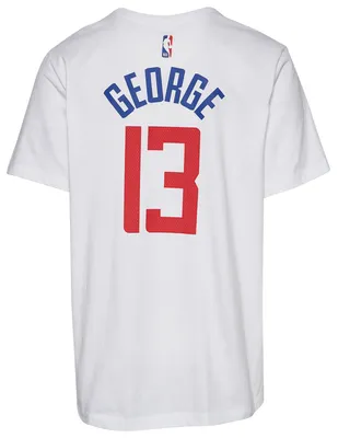 Men's Nike Paul George Royal La Clippers Name & Number T-Shirt