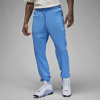 Jordan Mens Jordan Dri-FIT Sport Crossover Fleece Pants - Mens Legend Blue/White Size M