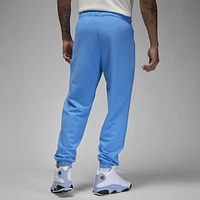 Jordan Mens Jordan Dri-FIT Sport Crossover Fleece Pants - Mens Legend Blue/White Size M