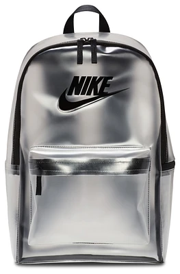 Nike Boys Nike Heritage Crystal Backpack - Boys' Grade School Clear/Black Size One Size