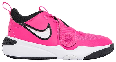 Nike Girls Nike Team Hustle D 11 - Girls' Grade School Basketball Shoes Pink/Black Size 05.5
