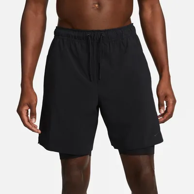 Nike Mens Dri-Fit Unlimited Woven 7 Inch Shorts - Black/Black