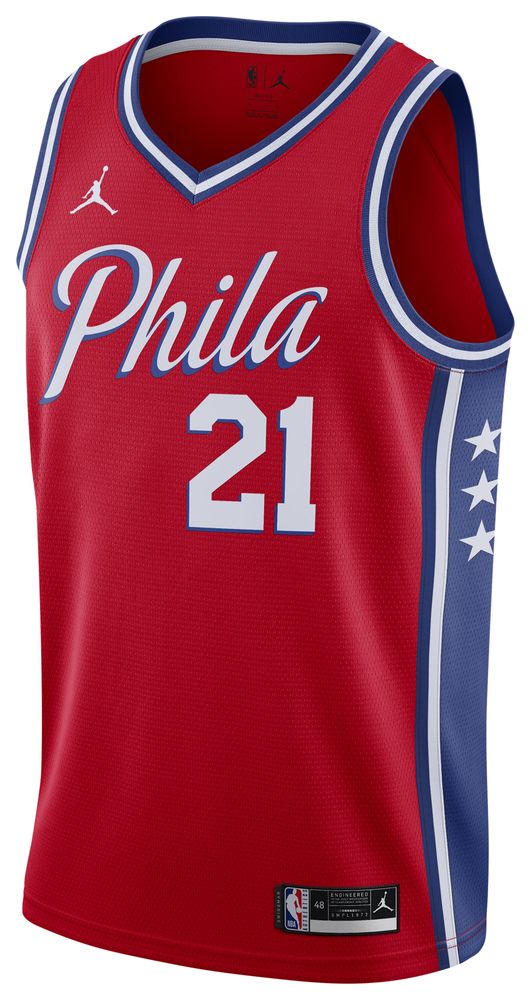 Philadelphia 76ers Jordan Statement Edition Swingman Jersey - Red