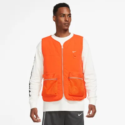 Nike Mens Vest - Orange/White
