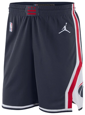 Jordan Mens Jordan NBA Statement Shorts - Mens Navy/Red/White Size M