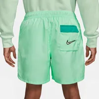Nike Mens Flow Sun Shorts - Green/Green