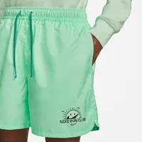 Nike Mens Nike Flow Sun Shorts - Mens Green/Green Size XL