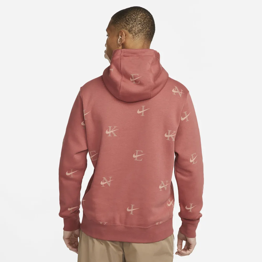 Nike Mens NSW Club BB Pullover Hoodie - Canyon Rust/Rose Whisper