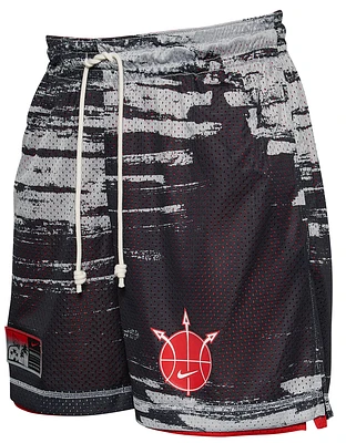 Nike Mens Mesh Summer Hoop Shorts - Black/Red