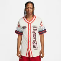 Nike Mens Americana Baseball Jersey - White/Multi