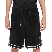 Nike Boys Kobe Pleated Basketball Shorts - Boys' Grade School Black/White
