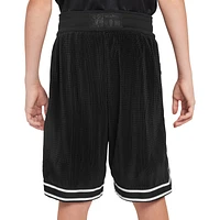 Nike Boys Kobe Pleated Basketball Shorts - Boys' Grade School Black/White