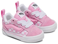 Vans Girls Knu Skool - Girls' Toddler Shoes Prism Pink/White